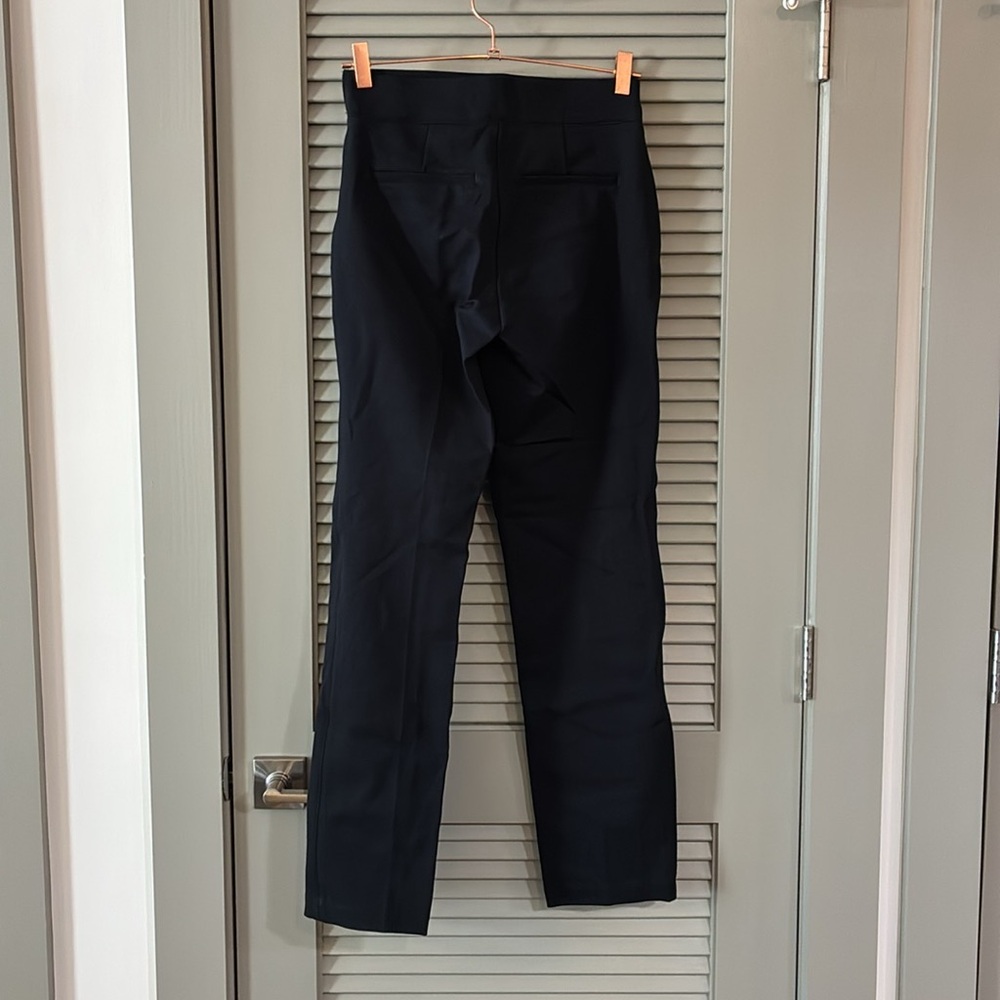 NWOT Spanx Pull on Black straight leg Ponte knit Pants Sz S - Picture 4 of 6
